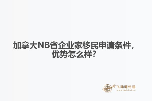 加拿大NB省企業(yè)家移民申請(qǐng)條件，優(yōu)勢(shì)怎么樣？