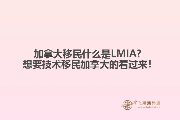 加拿大移民什么是LMIA？想要技術移民加拿大的看過來！